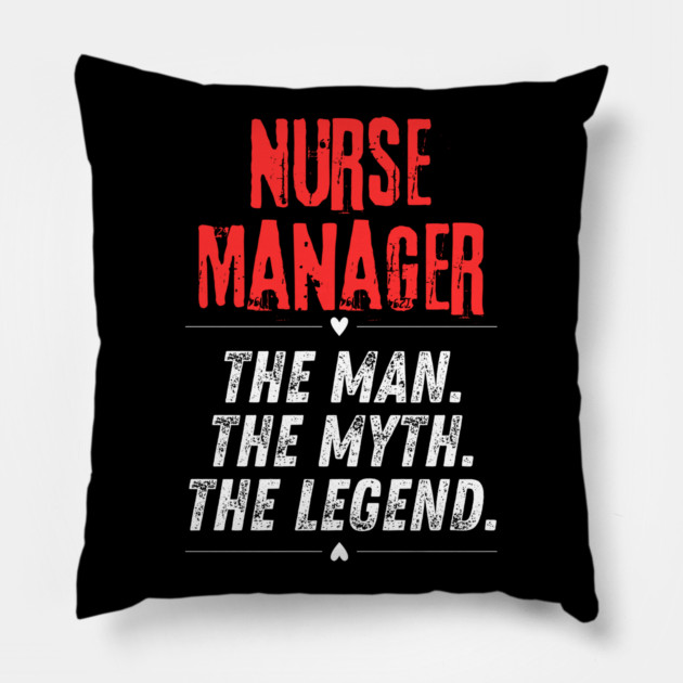 Nurse Manager Pillow by BlackMeme94