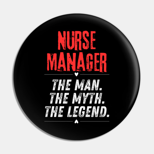 Nurse Manager Pin by BlackMeme94