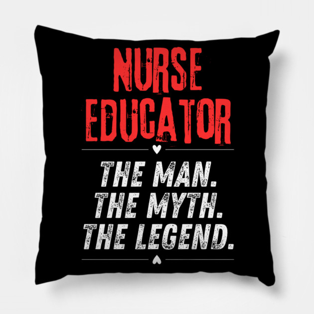 Nurse Educator Pillow by BlackMeme94