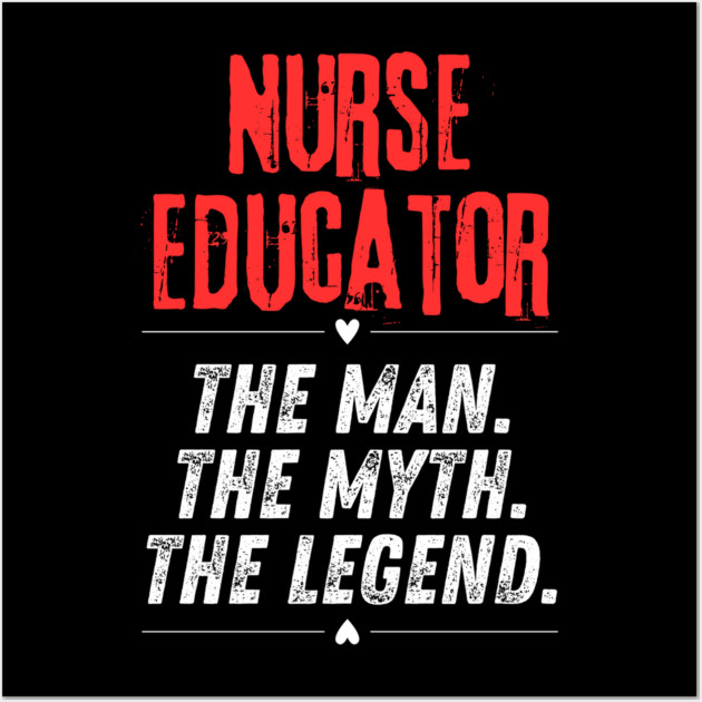 Nurse Educator Wall Art by BlackMeme94