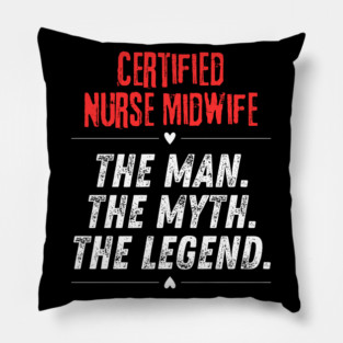 Certified Nurse Midwife Pillow