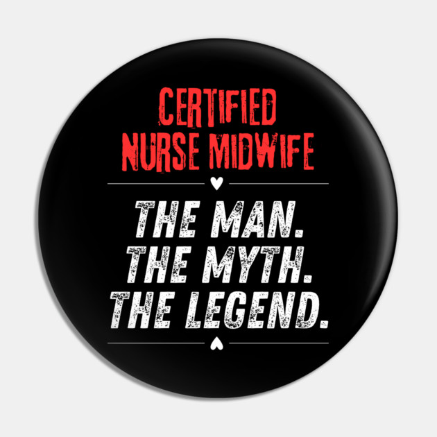 Certified Nurse Midwife Pin by BlackMeme94