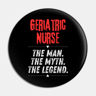 Geriatric Nurse Pin