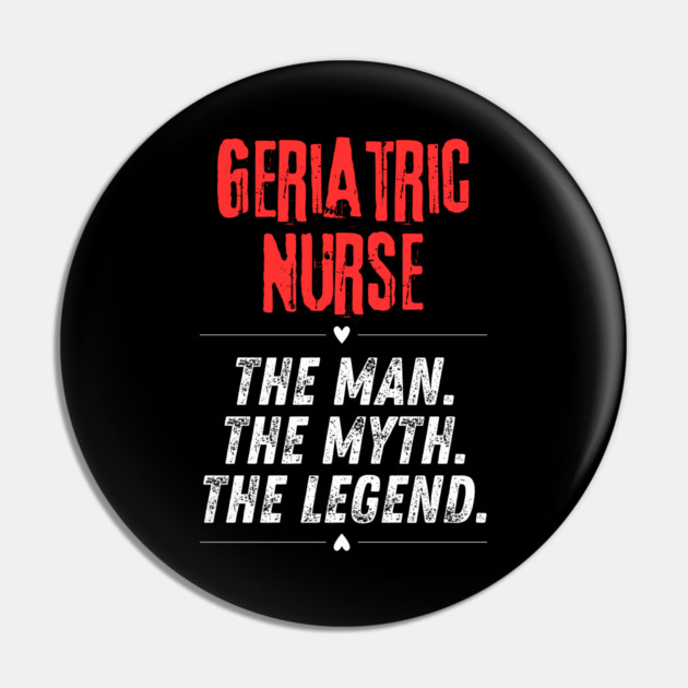 Geriatric Nurse Pin by BlackMeme94