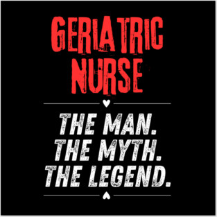 Geriatric Nurse Posters and Art