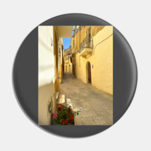Victoria side street, Malta Pin