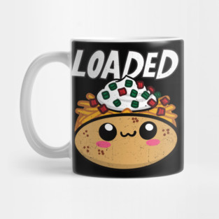 Food Kawaii Style Loaded Baked Potato Mug