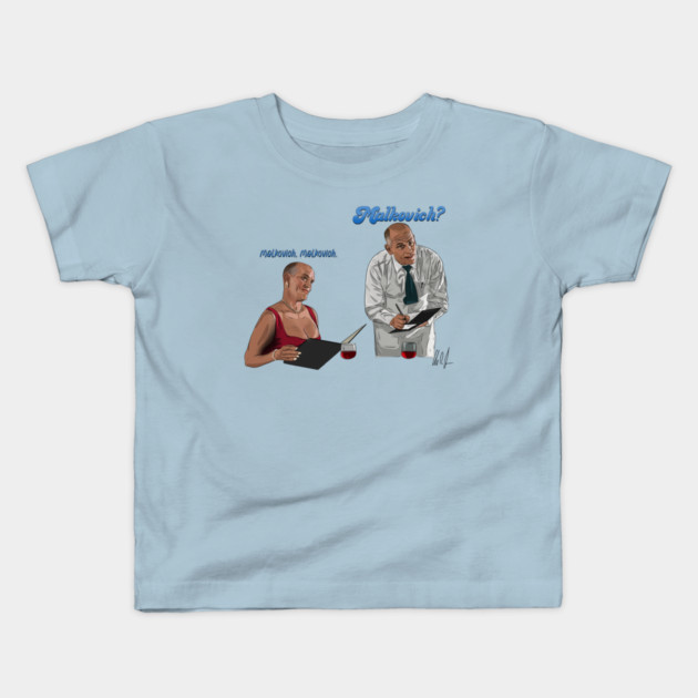 Being John Malkovich: Malkovich? Kids T-Shirt by 51Deesigns