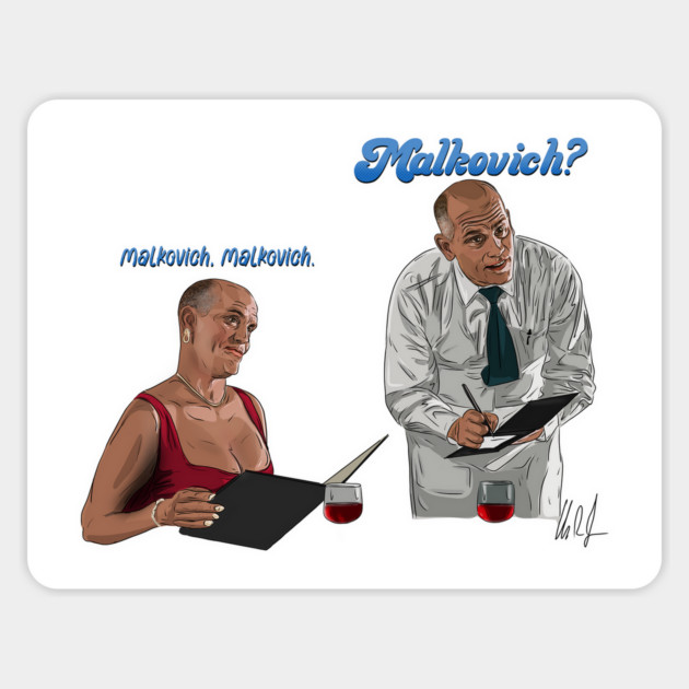 Being John Malkovich: Malkovich? Magnet by 51Deesigns