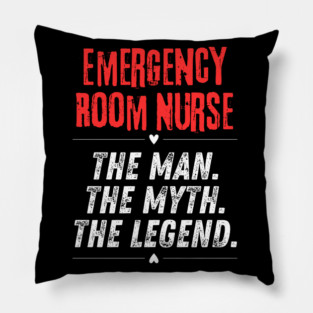 Emergency Room Nurse Pillow