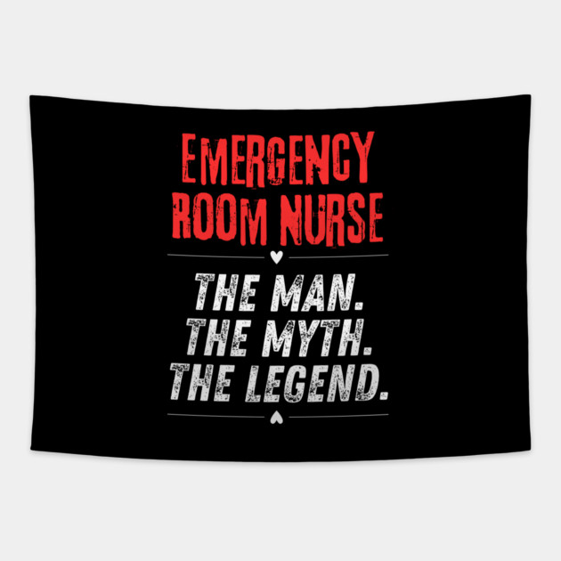 Emergency Room Nurse Tapestry by BlackMeme94