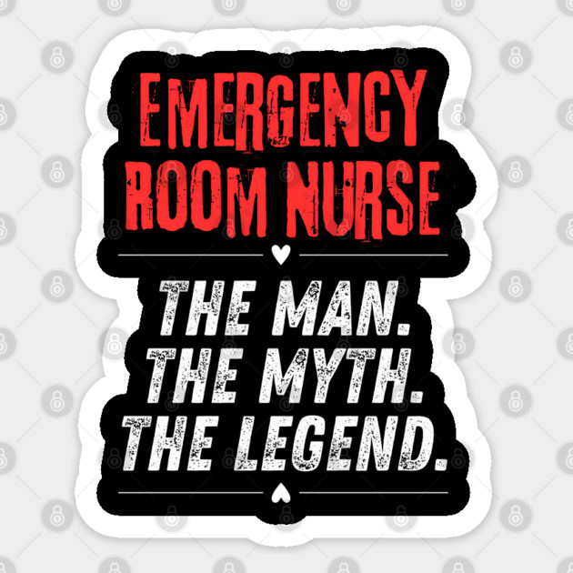 Emergency Room Nurse Sticker by BlackMeme94