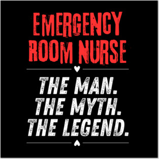 Emergency Room Nurse Posters and Art