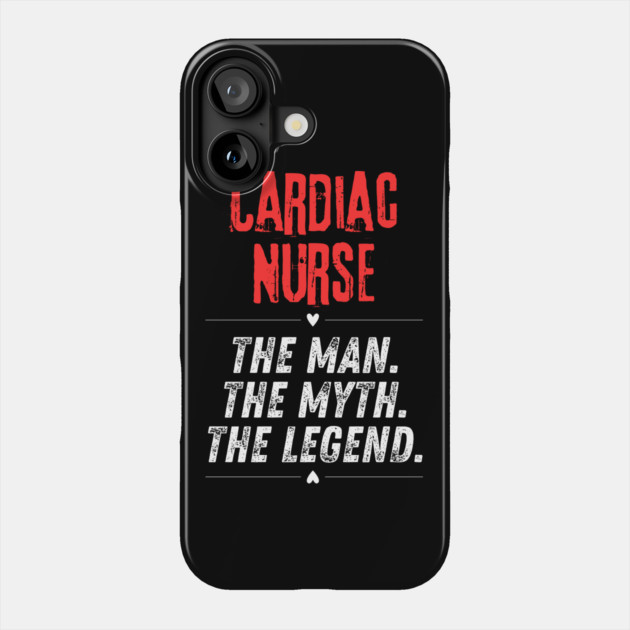 Cardiac Nurse Phone Case by BlackMeme94