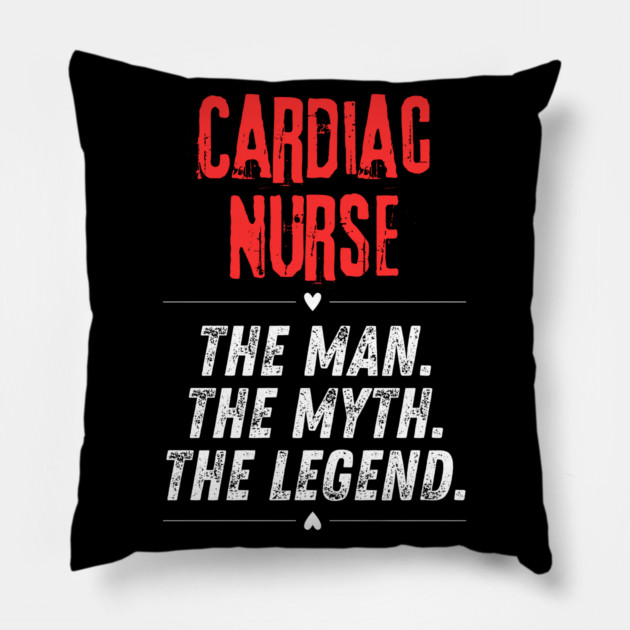 Cardiac Nurse Pillow by BlackMeme94