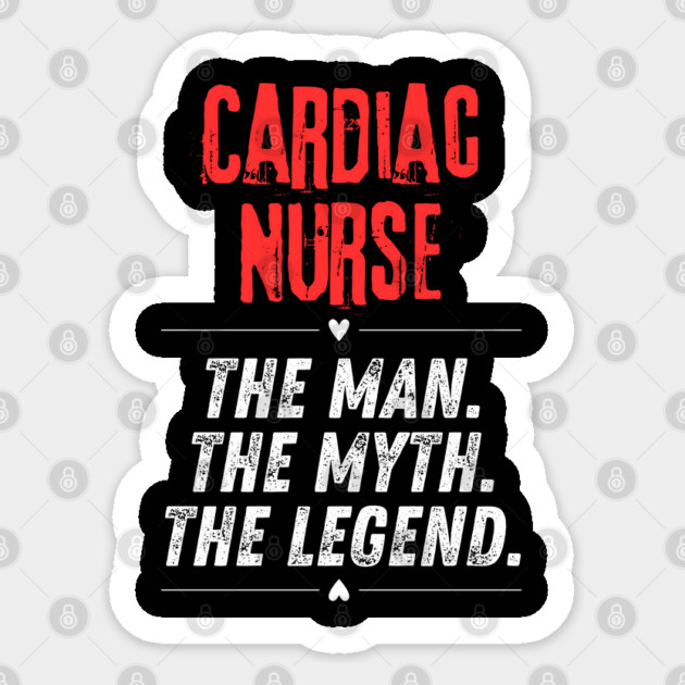 Cardiac Nurse Sticker by BlackMeme94