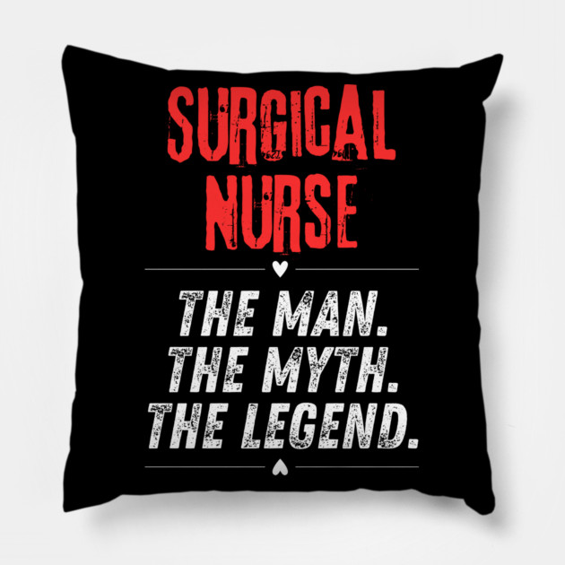 Surgical Nurse Pillow by BlackMeme94