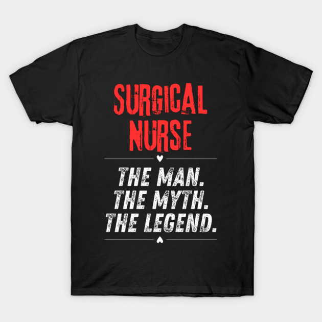 Surgical Nurse T-Shirt by BlackMeme94