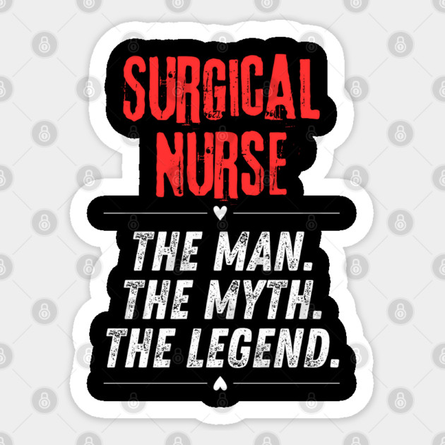 Surgical Nurse Sticker by BlackMeme94