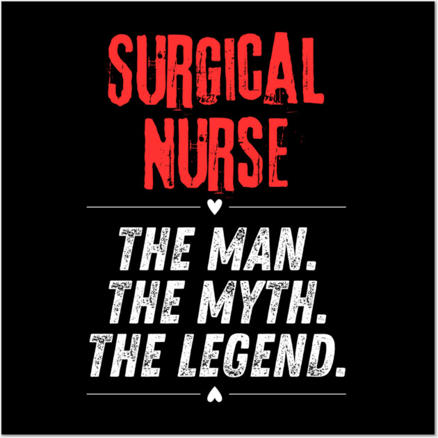 Surgical Nurse Wall Art by BlackMeme94