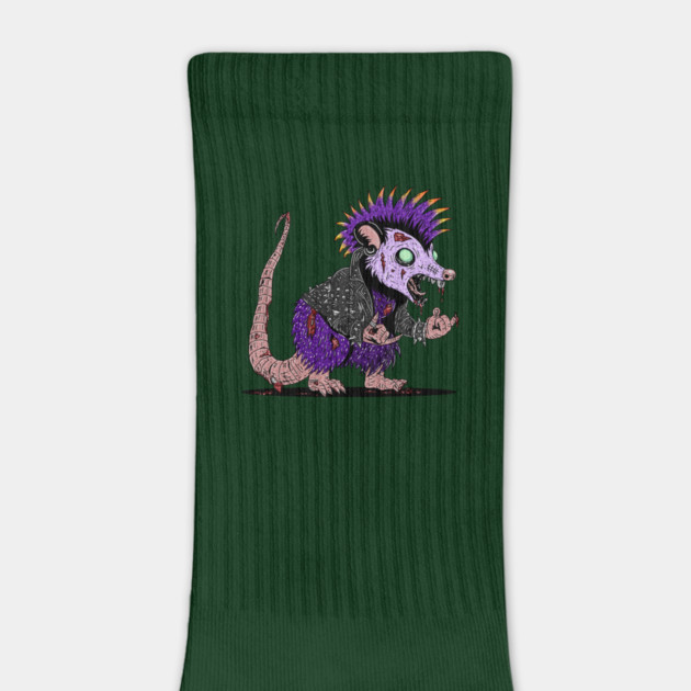 Punk Rock Possum Zombie by H. R. Sinclair