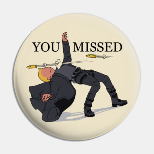 Trump Assassination You Missed Pin