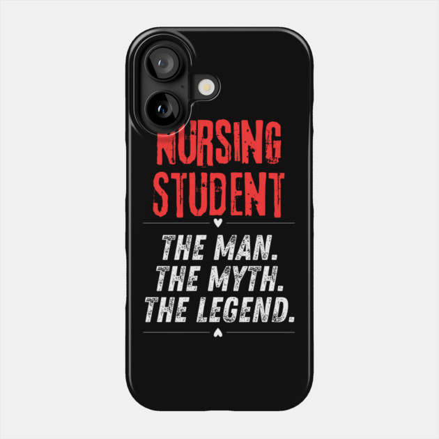 Nursing Student Phone Case by BlackMeme94