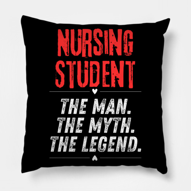 Nursing Student Pillow by BlackMeme94