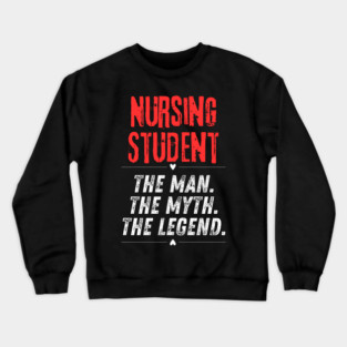 Nursing Student Crewneck Sweatshirt