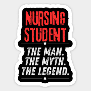 Nursing Student Sticker