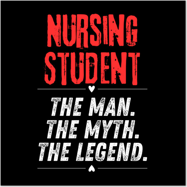 Nursing Student Wall Art by BlackMeme94