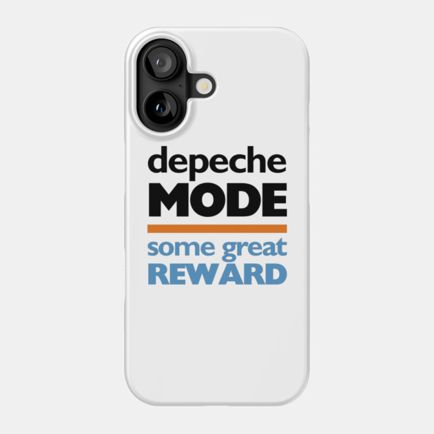 Depeche Mode Some Great Reward Reproduction Phone Case by Timeless Chaos