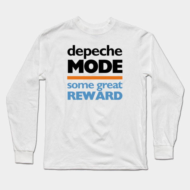 Depeche Mode Some Great Reward Reproduction Long Sleeve T-Shirt by Timeless Chaos