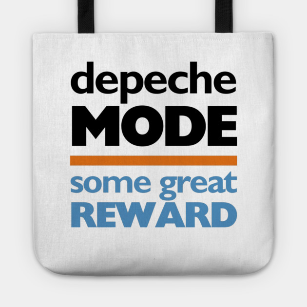 Depeche Mode Some Great Reward Reproduction Tote by Timeless Chaos