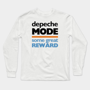 Depeche Mode Some Great Reward Reproduction Long Sleeve T-Shirt