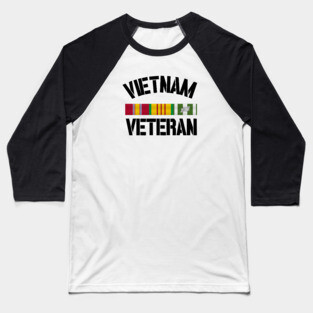 Vietnam Veteran Pride Service Ribbon Baseball T-Shirt