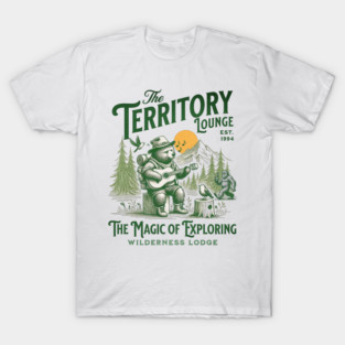 The Territory Lounge Wilderness Lodge Bar Orlando T-Shirt