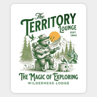 The Territory Lounge Wilderness Lodge Bar Orlando Magnet
