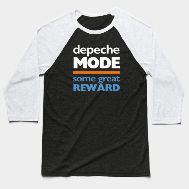 Depeche Mode Some Great Reward Reproduction Baseball T-Shirt by Timeless Chaos