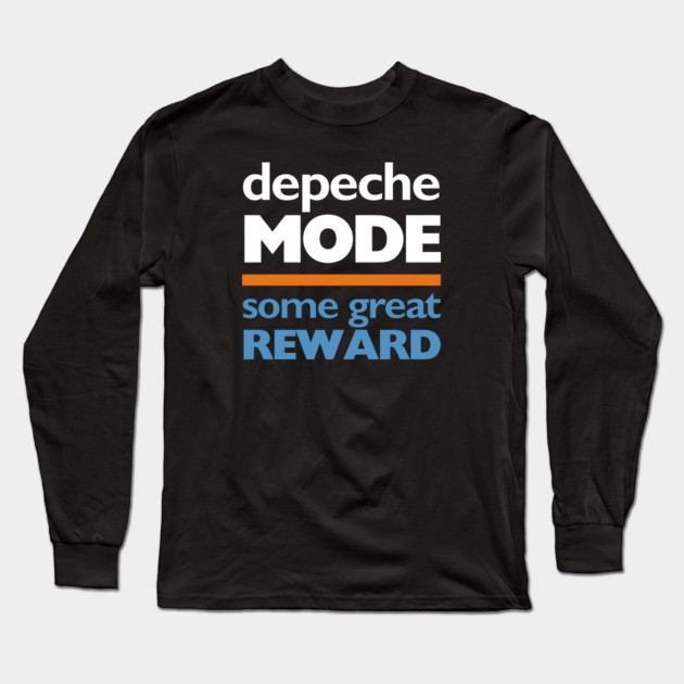 Depeche Mode Some Great Reward Reproduction Long Sleeve T-Shirt by Timeless Chaos