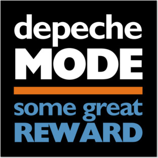 Depeche Mode Some Great Reward Reproduction Posters and Art