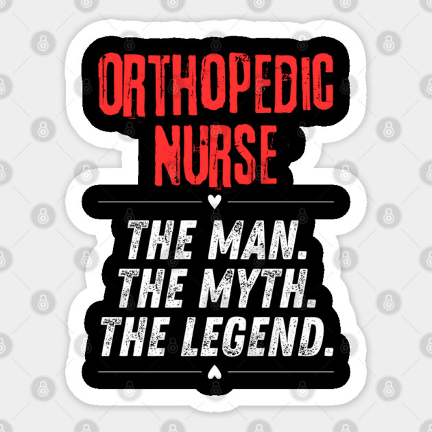 Orthopedic Nurse Sticker by BlackMeme94