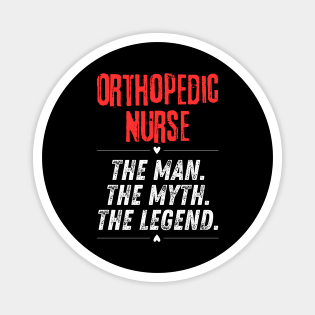 Orthopedic Nurse Magnet by BlackMeme94