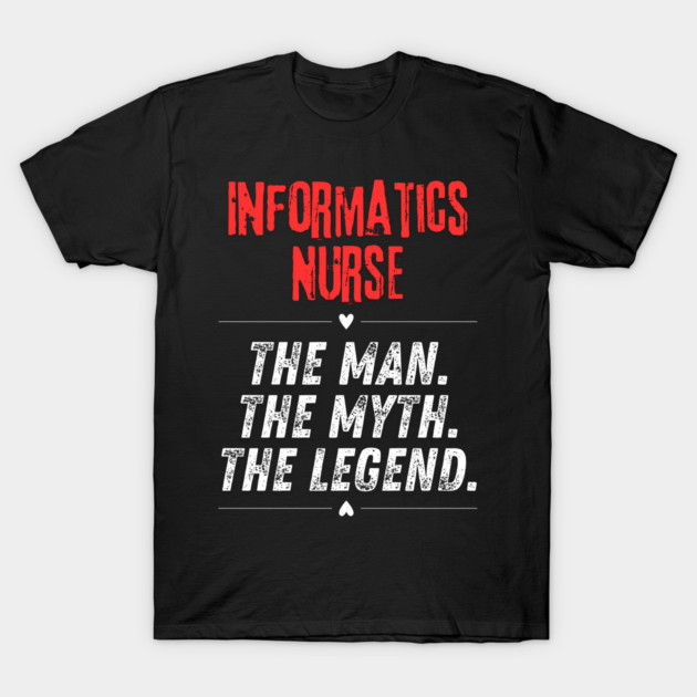 Informatics Nurse T-Shirt by BlackMeme94