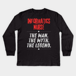 Informatics Nurse Kids Long Sleeve T-Shirt
