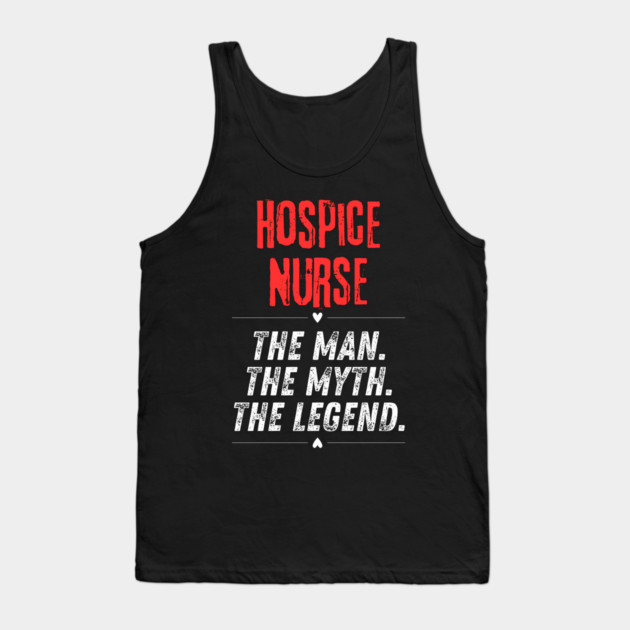 Hospice Nurse Tank Top by BlackMeme94