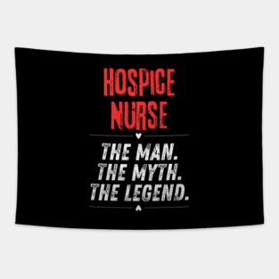 Hospice Nurse Tapestry