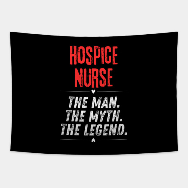 Hospice Nurse Tapestry by BlackMeme94