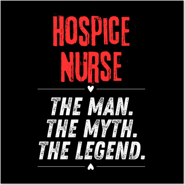 Hospice Nurse Wall Art by BlackMeme94