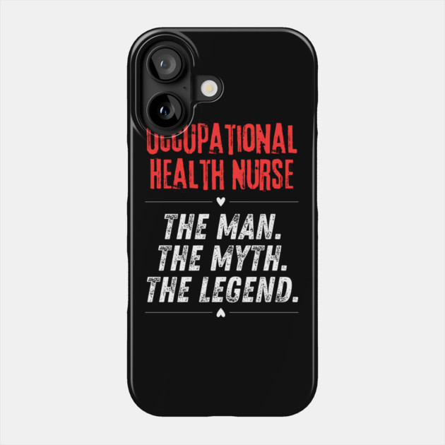 Occupational Health Nurse Phone Case by BlackMeme94